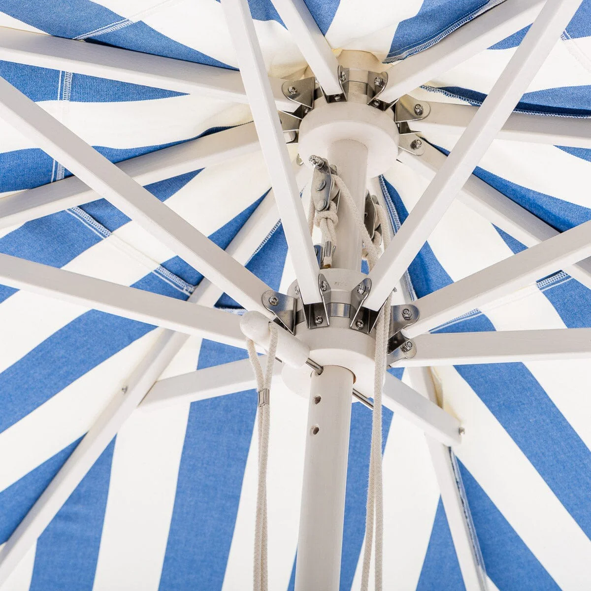 The Market Umbrella - Crew Mediterranean Blue Stripe - Image 4