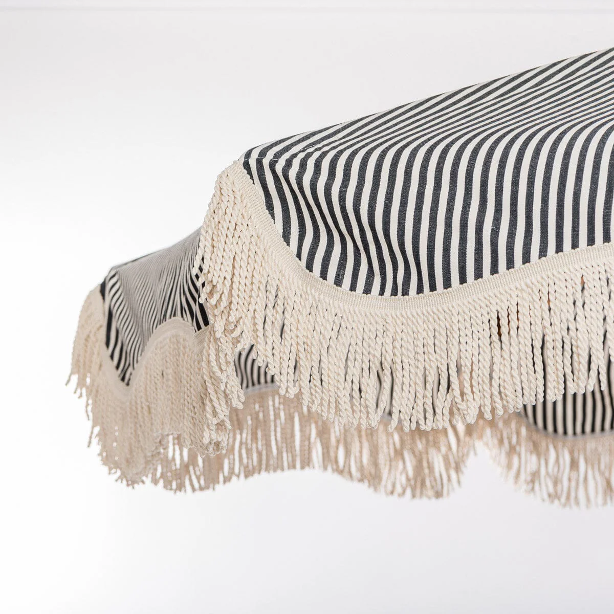 The Market Umbrella - Lauren's Navy Stripe - Image 8
