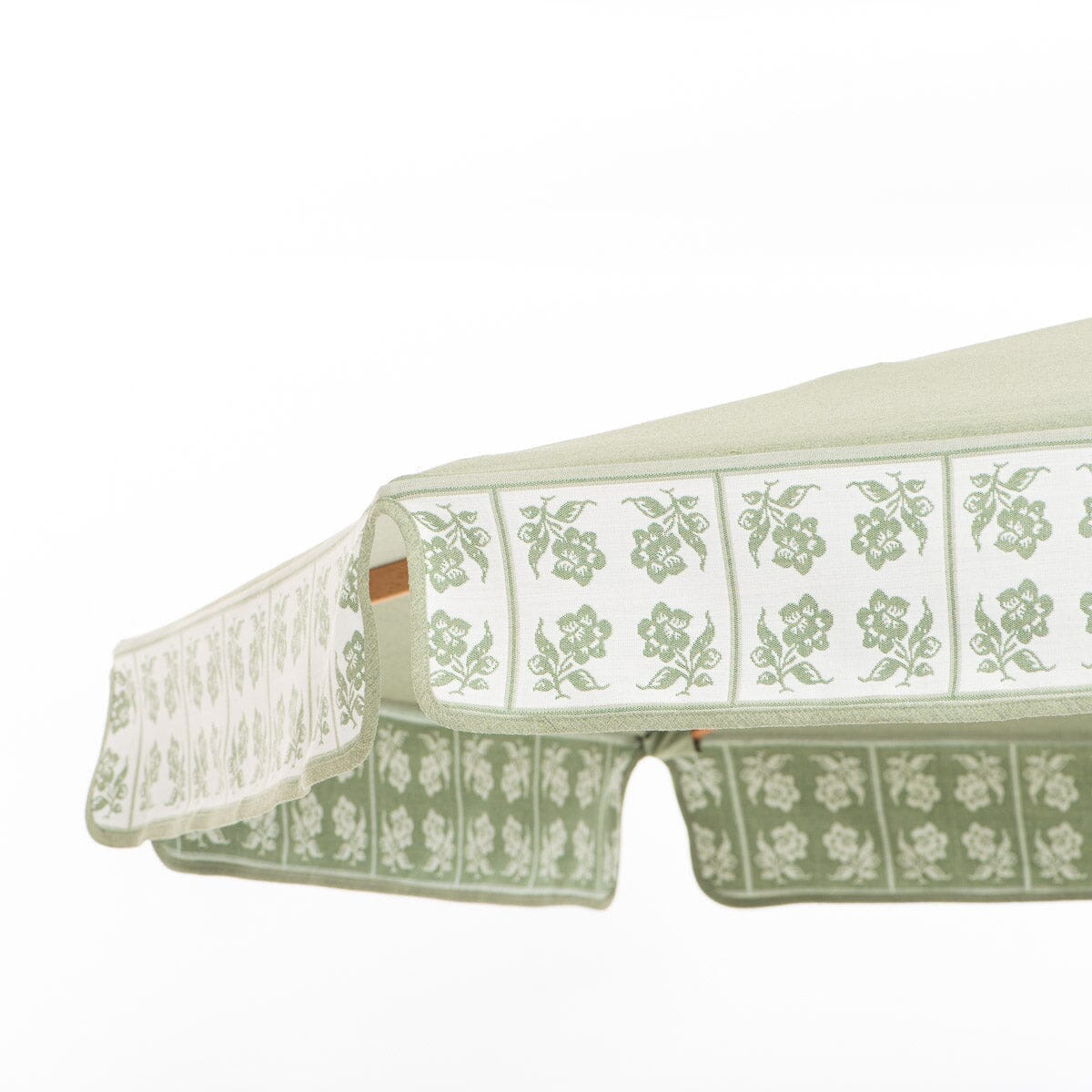 The Market Umbrella x Julia Berolzheimer in Jacquard Green - Image 5