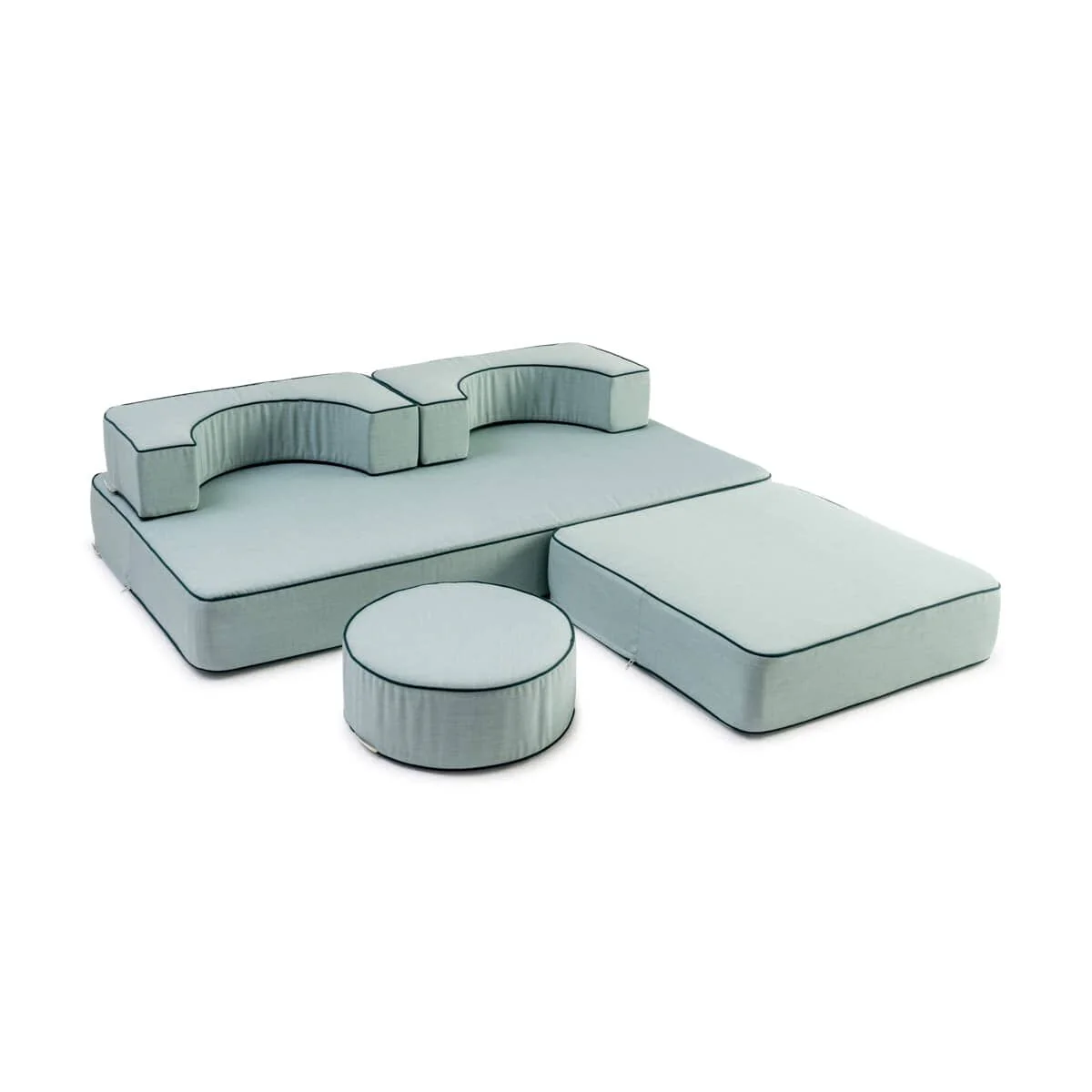 The Modular Pillow Stack - Rivie Green - Image 3