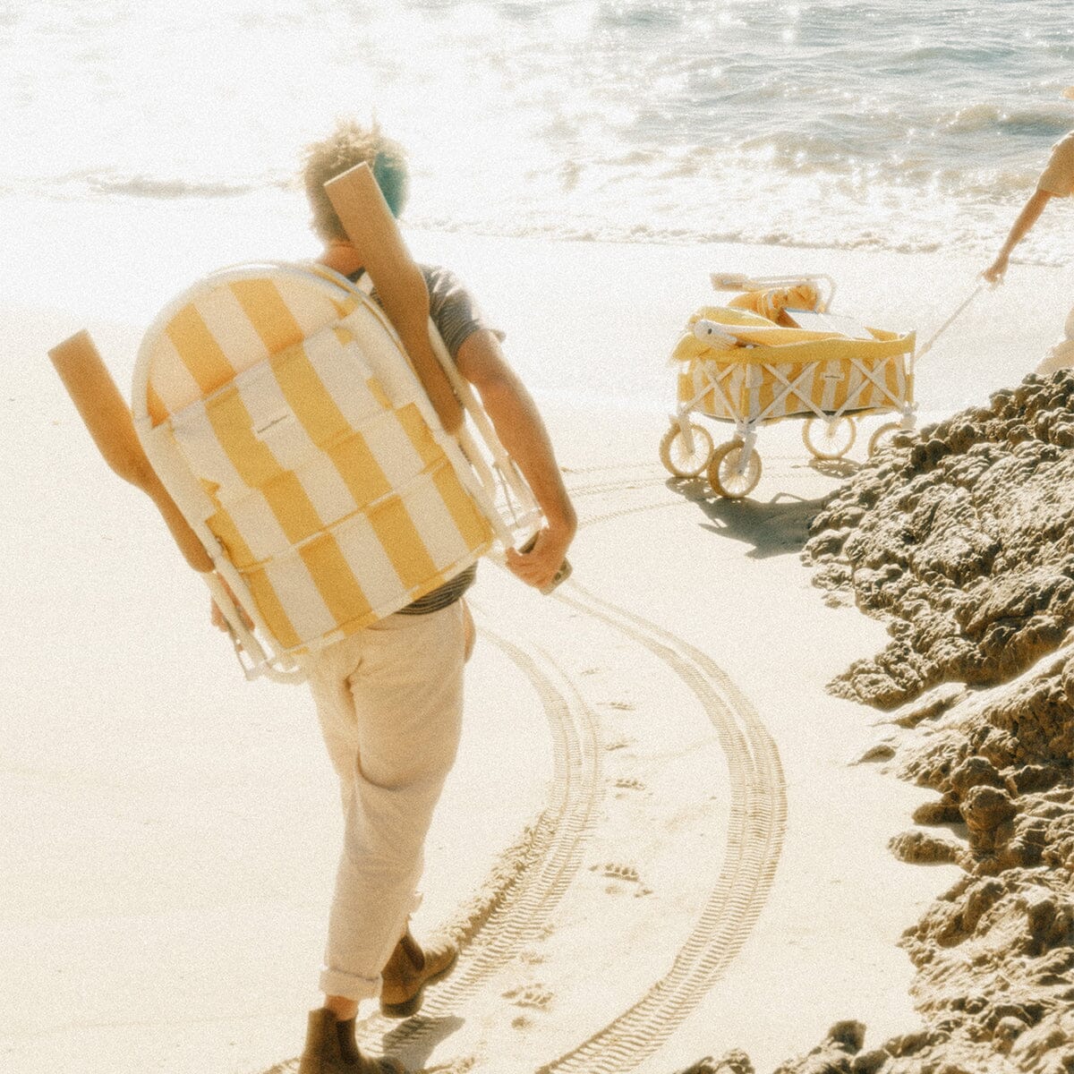 The Pam Chair - Crew Mimosa Yellow Stripe - Image 11