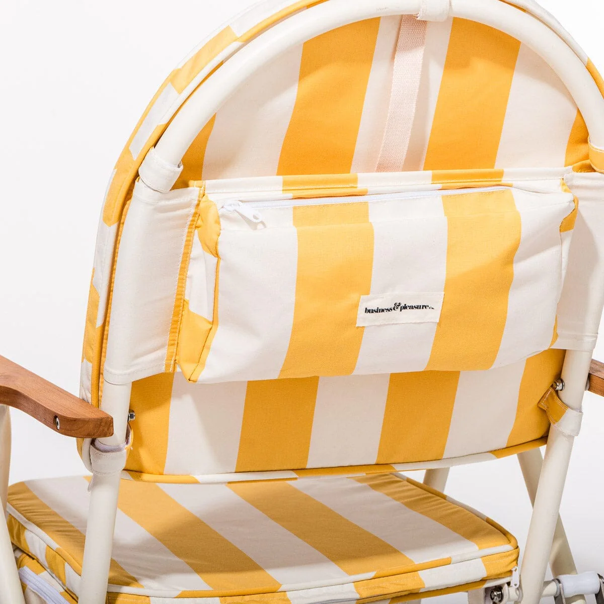 The Pam Chair - Crew Mimosa Yellow Stripe - Image 8