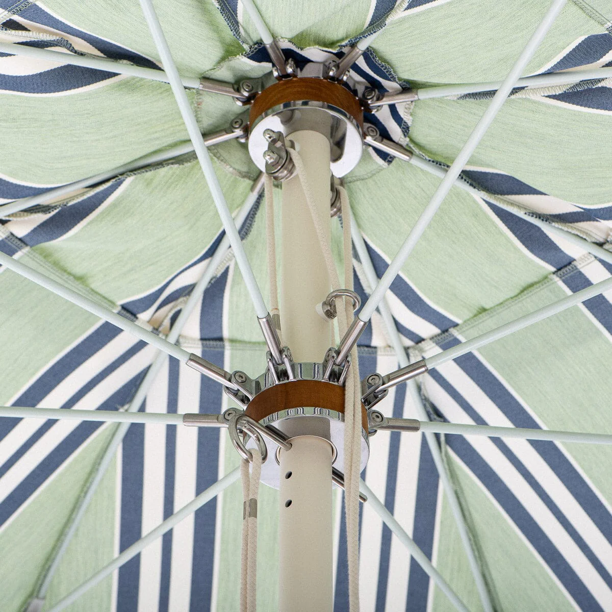 The Patio Umbrella x Julia Berolzheimer in Green Stripes - Image 4