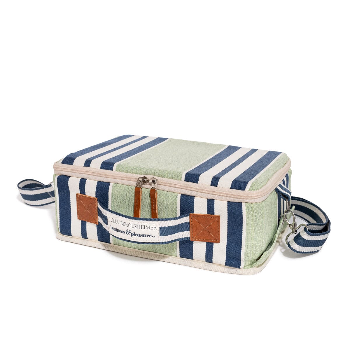 The Picnic Set x Julia Berolzheimer in Green Stripes - Image 4