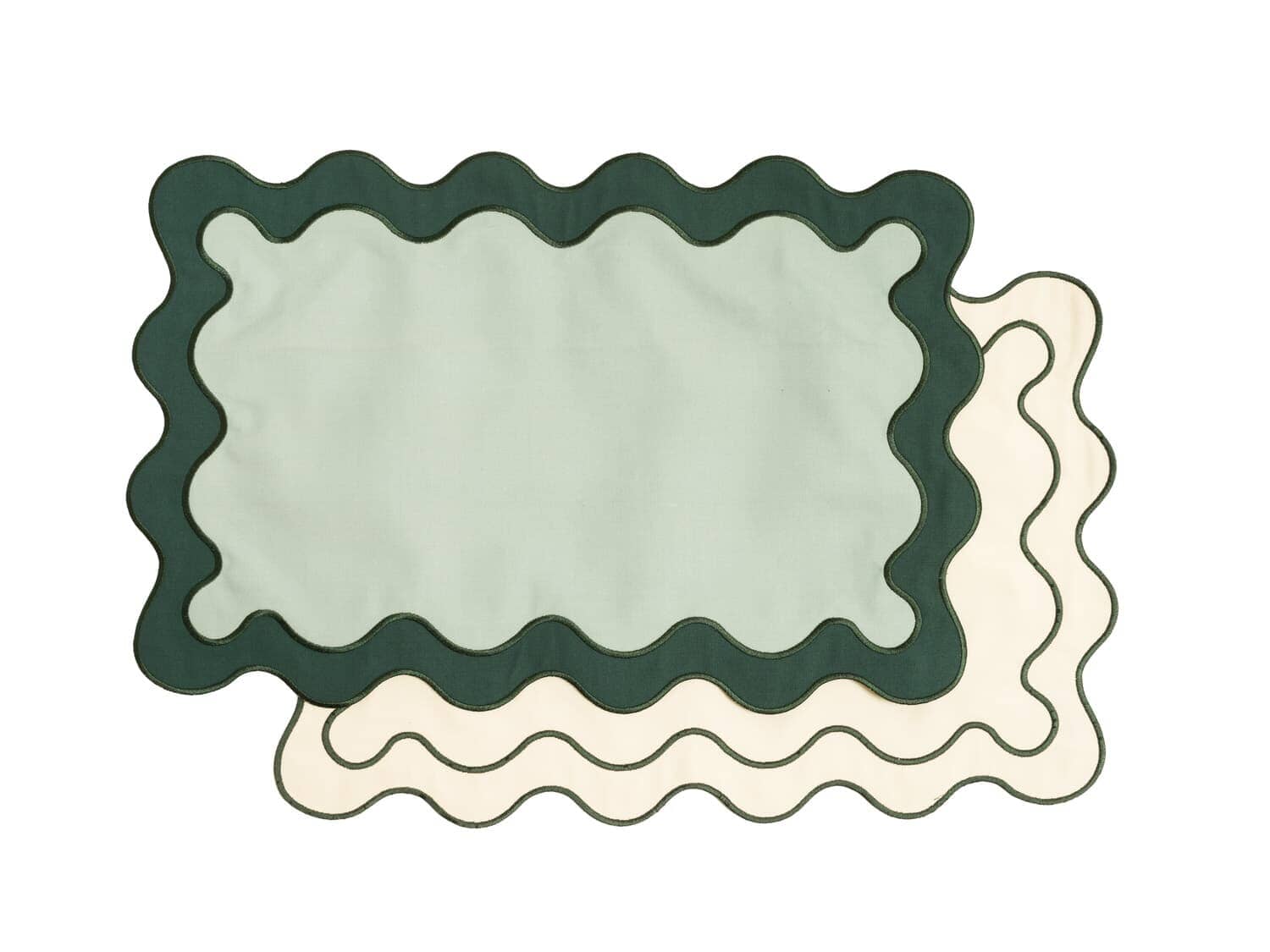 The Placemat - Rivie Green - Set of 4 - Image 3