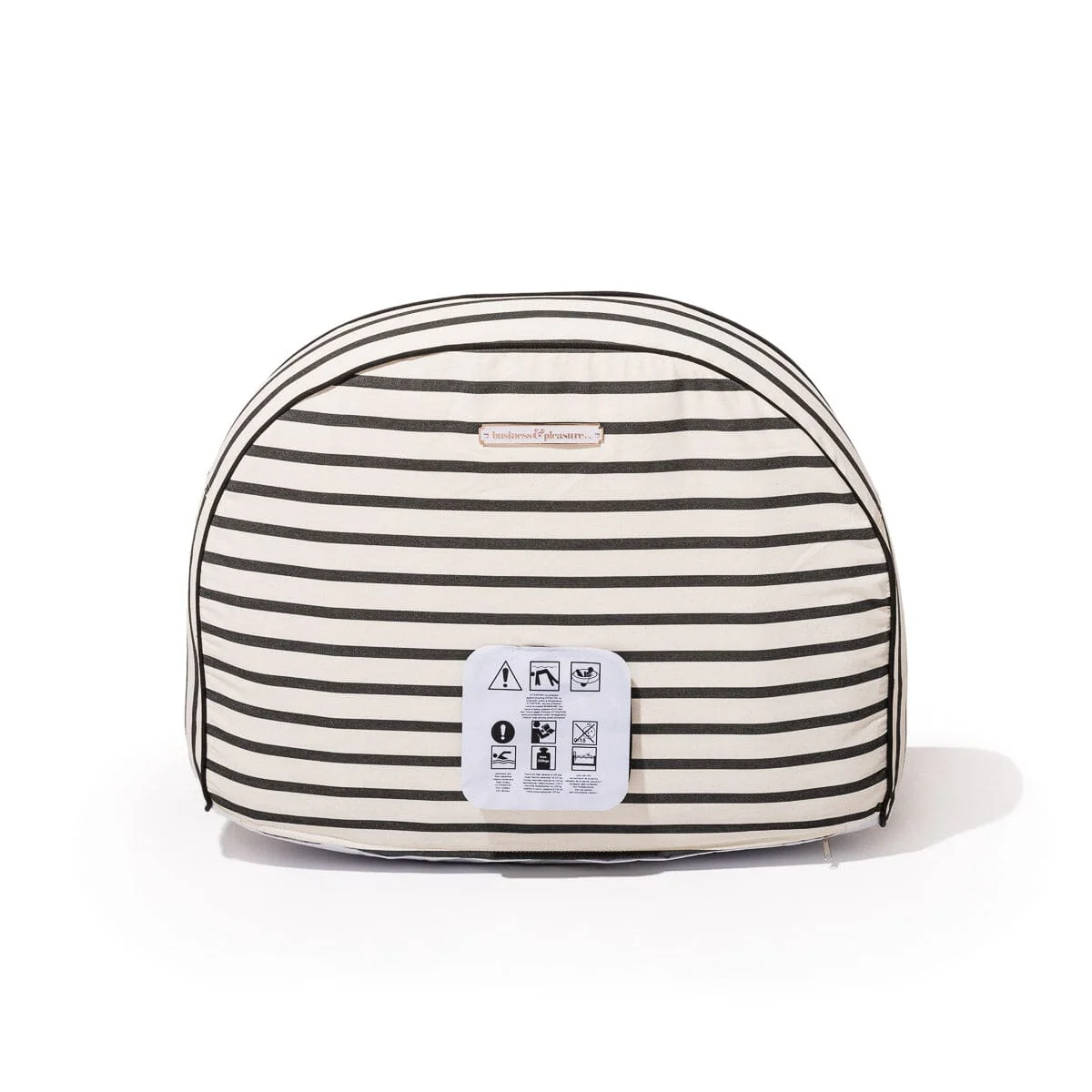 The Pool Lounger - Monaco Black Stripe - Image 4