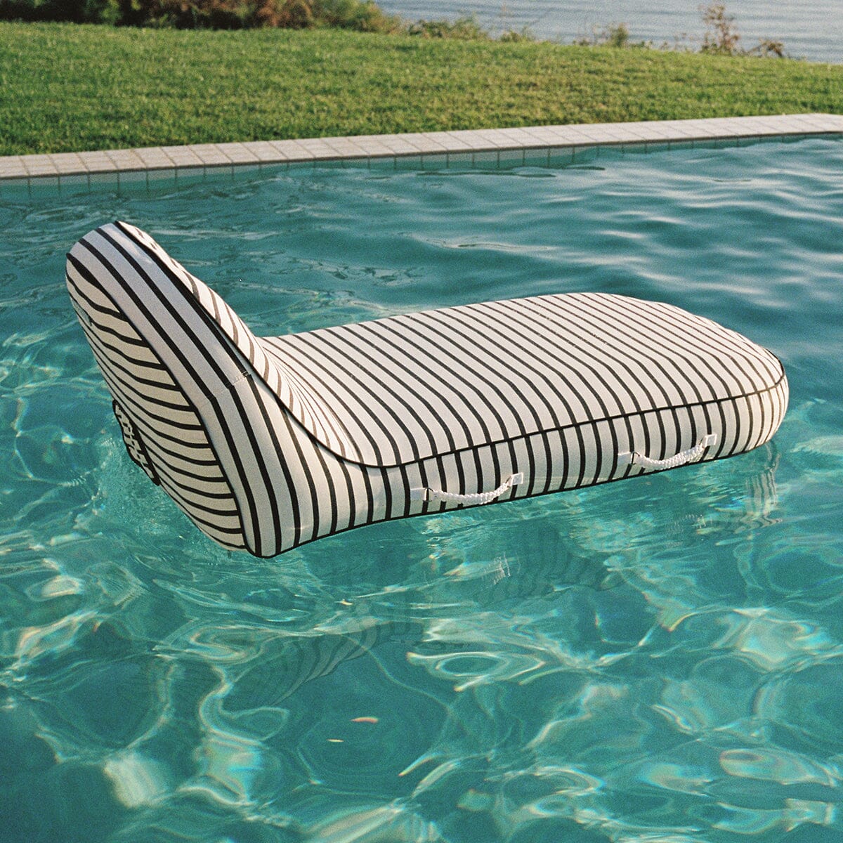 The Pool Lounger - Monaco Black Stripe - Image 9