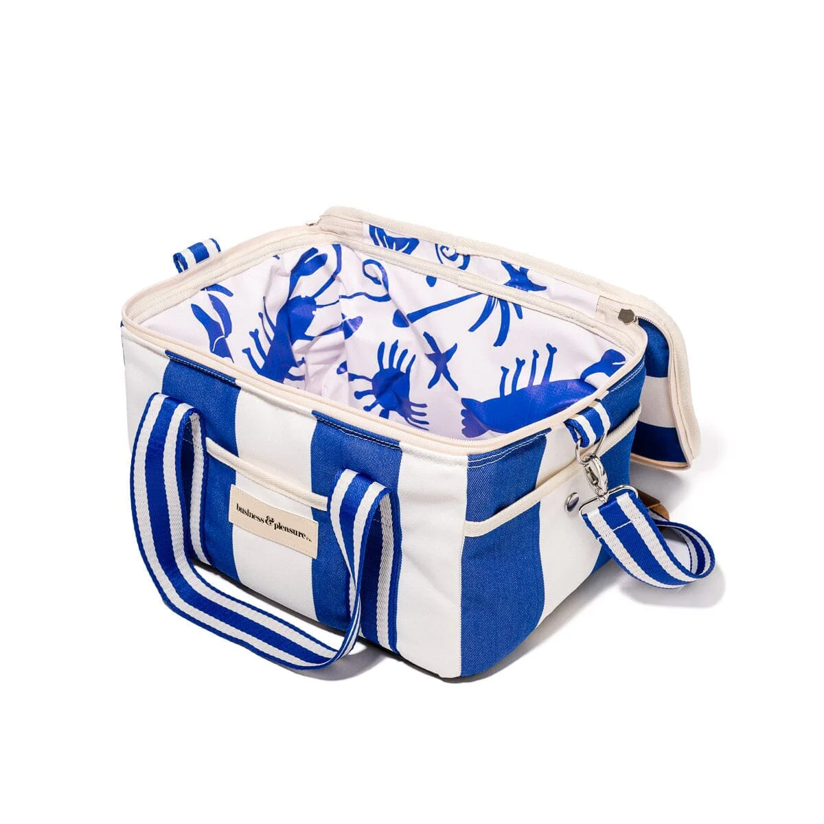 The Premium Cooler Bag - Crew Mediterranean Blue Stripe - Image 5