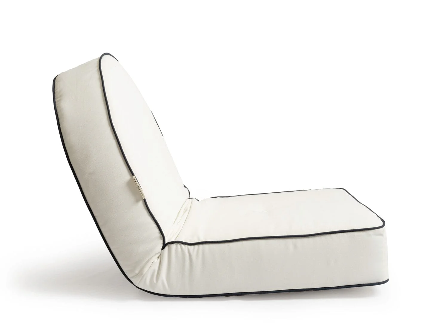 The Reclining Pillow Lounger - Rivie White - Image 3