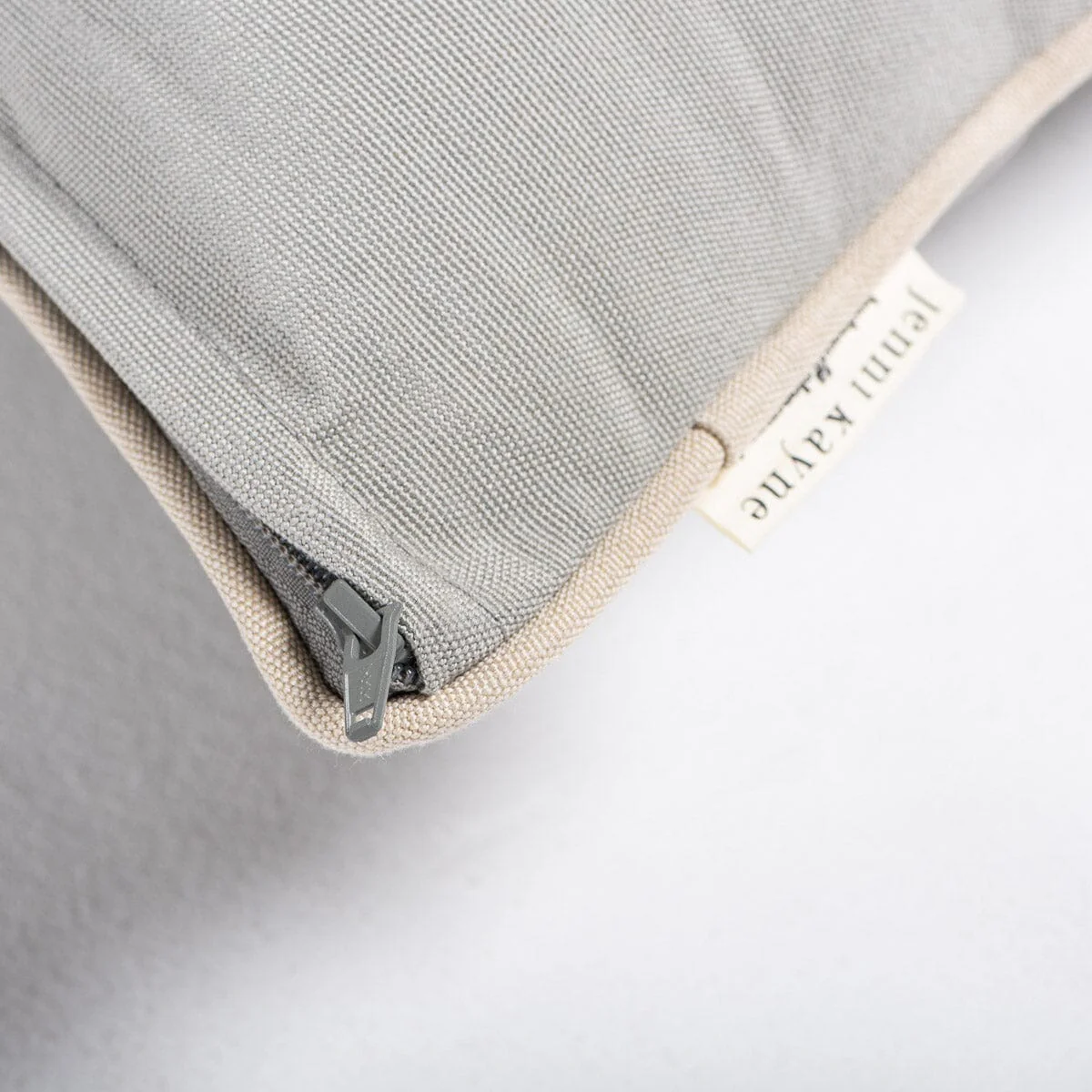 The Rectangle Throw Pillow x Jenni Kayne | Fog - Image 6