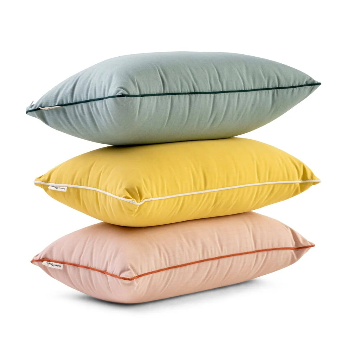 The Rectangle Throw Pillow - Rivie Green - Image 4