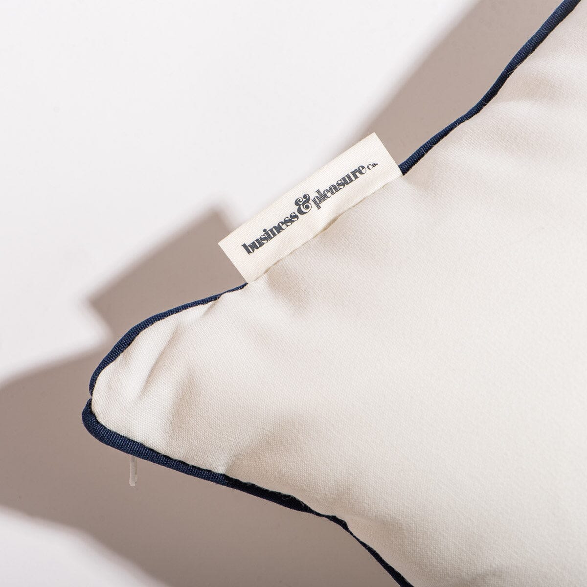The Rectangle Throw Pillow - Rivie White - Image 4