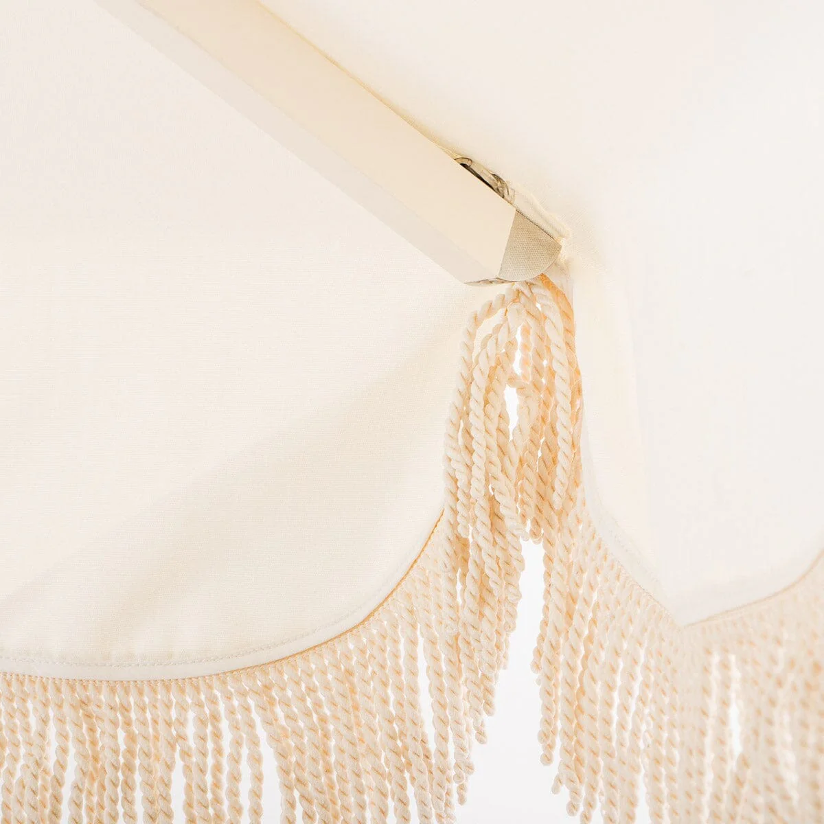 The Resort Market Umbrella in Antique White | 10' Antique White Frame - Image 10