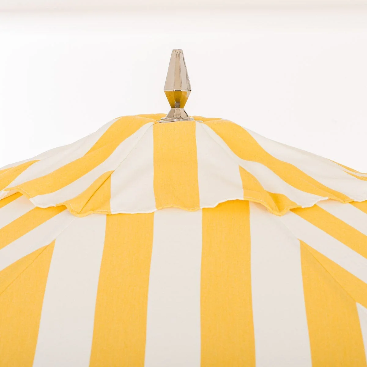 The Resort Market Umbrella - Octagon - Canopy 10' - Crew Mimosa Yellow Stripe - Image 3