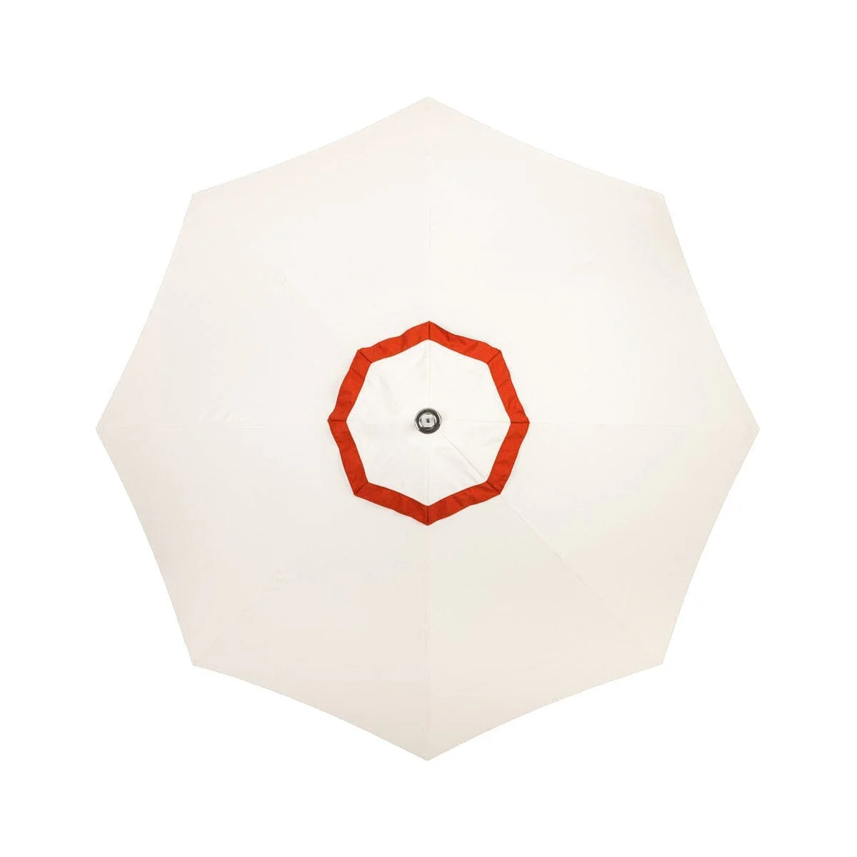 The Resort Market Umbrella - Octagon - Canopy 8' - Border Valance - Le Sirenuse