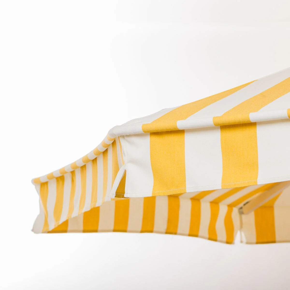 The Resort Market Umbrella - Octagon - Canopy 8' - Crew Mimosa Yellow Stripe - Image 2