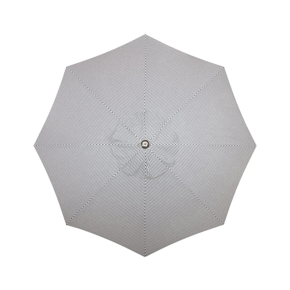 The Resort Market Umbrella - Octagon - Canopy 8' - Lauren's Navy Stripe