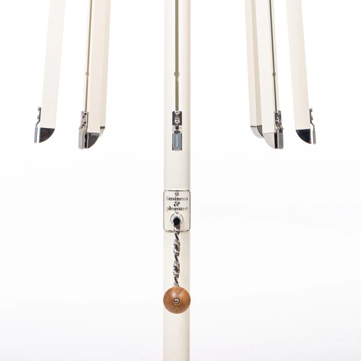 The Resort Market Umbrella - Octagon - Frame 8' - Antique White - Image 5