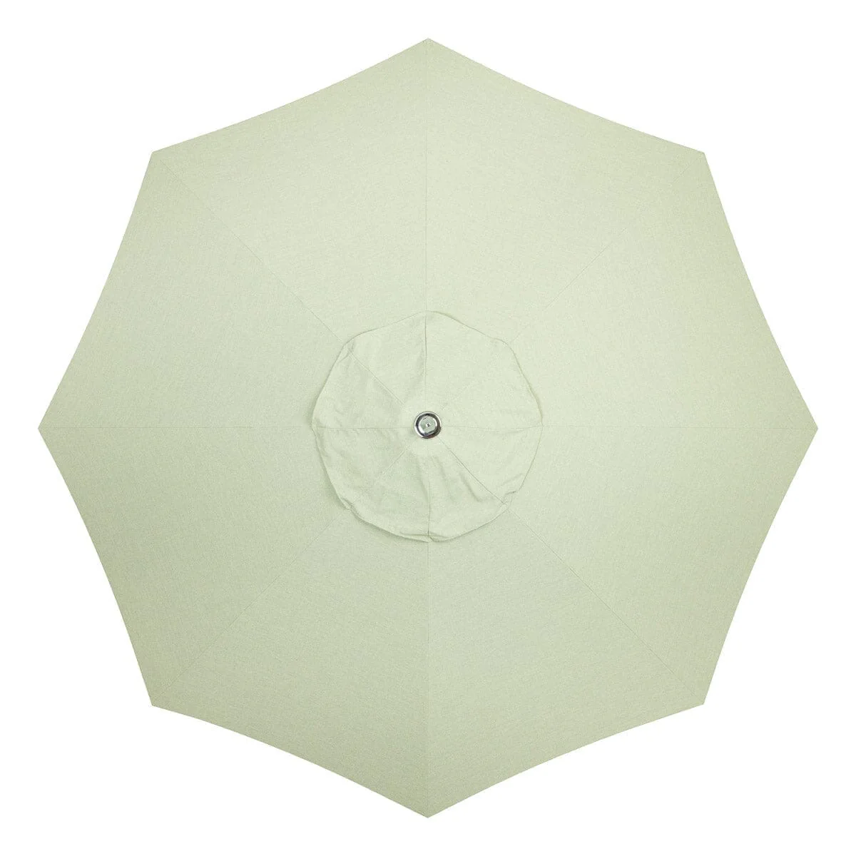 The Resort Market Umbrella x Julia Berolzheimer in Jacquard Green | 10' Antique White Frame - Image 3