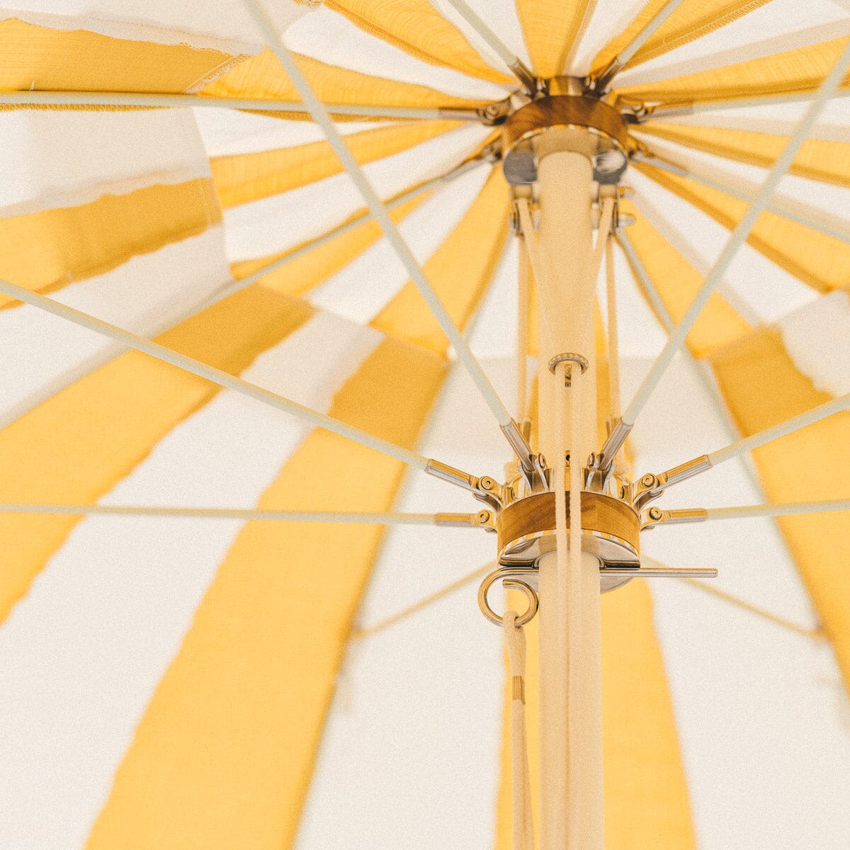 The Patio Umbrella - 80's Panel Yellow - Image 8