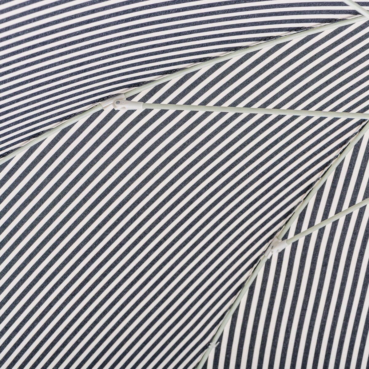 The Rio Fringed Umbrella - Lauren's Navy Stripe - Image 6