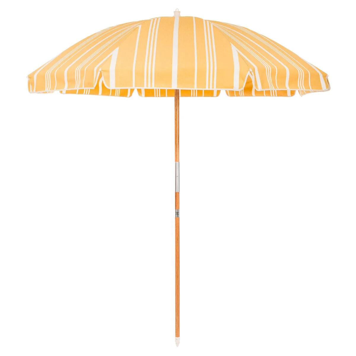 The Rio Umbrella - Vintage Yellow Stripe