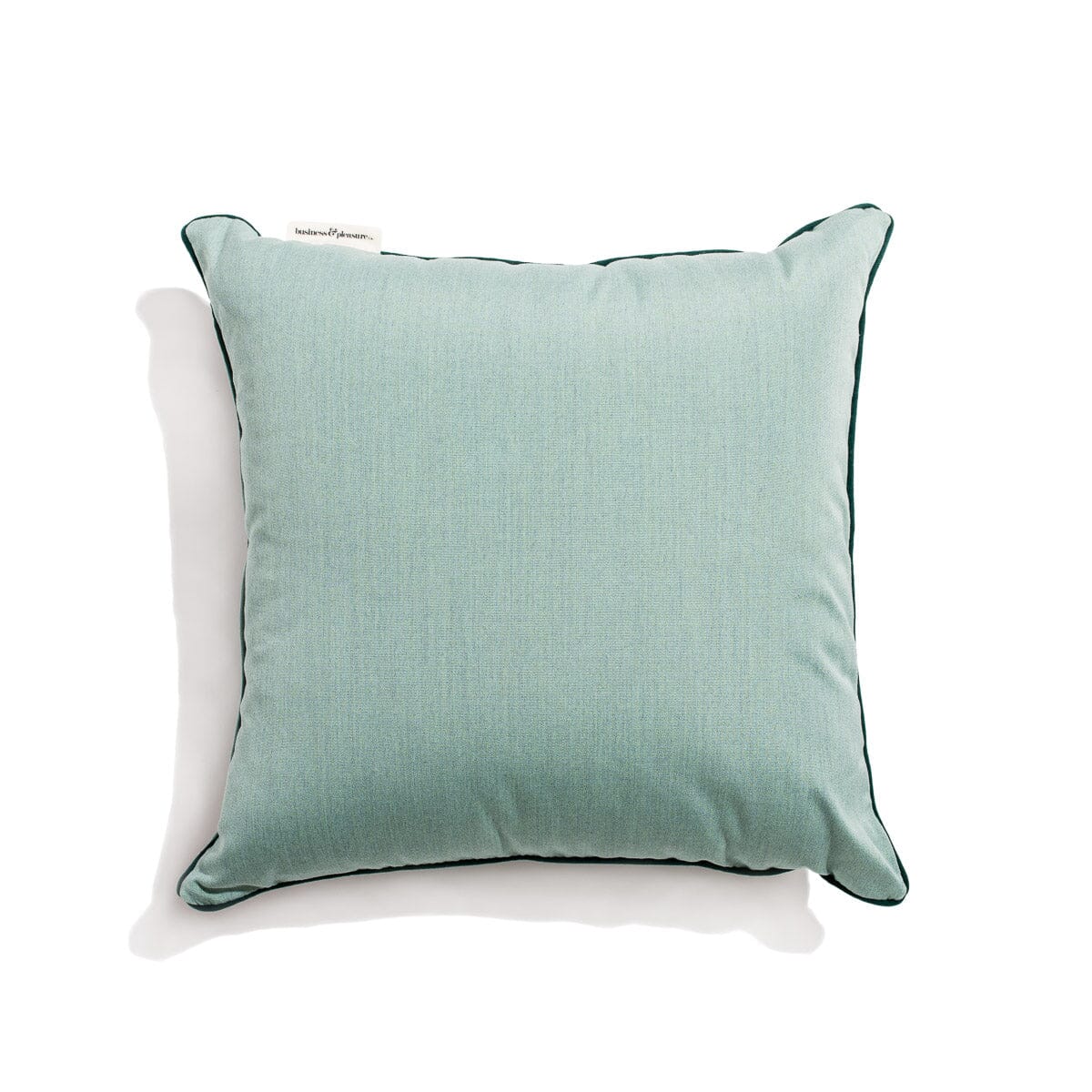 The Small Square Throw Pillow - Rivie Green - Image 3
