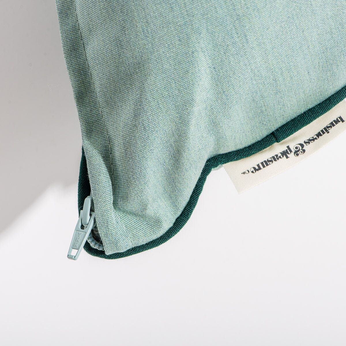 The Small Square Throw Pillow - Rivie Green - Image 5