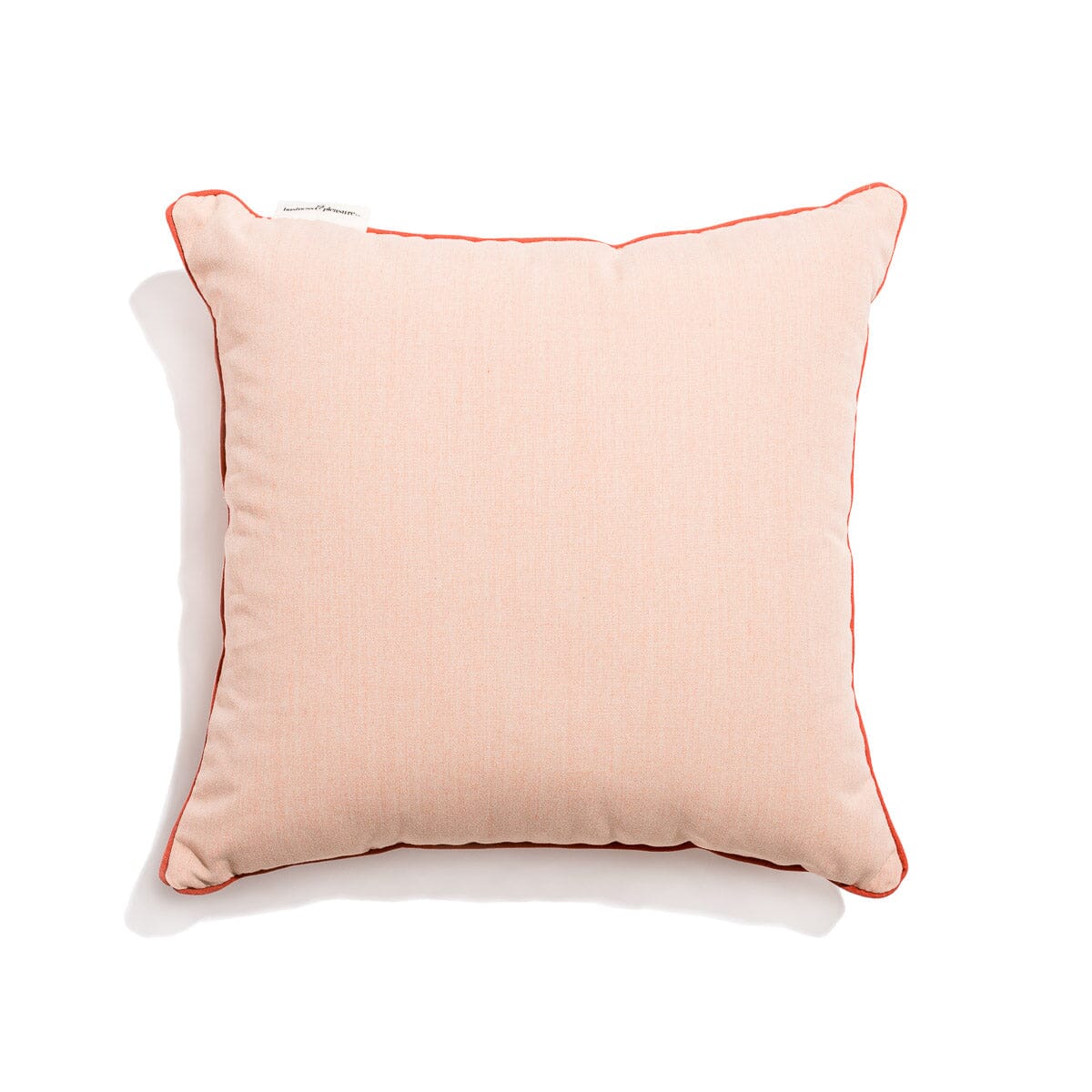 The Small Square Throw Pillow - Rivie Pink - Image 3