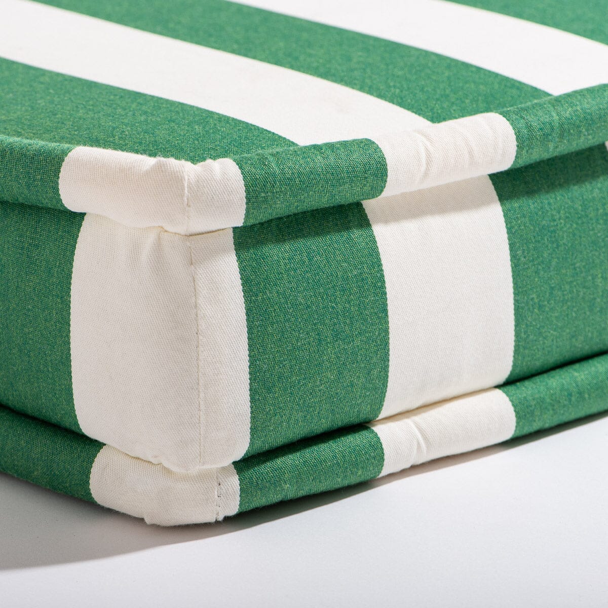 The Sun Lounger Slip Cover - Crew Canyon Green Stripe - Image 6
