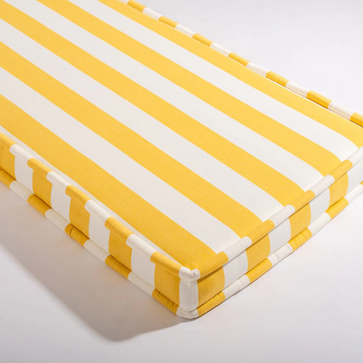 The Sun Lounger Slip Cover - Crew Mimosa Yellow Stripe - Image 4