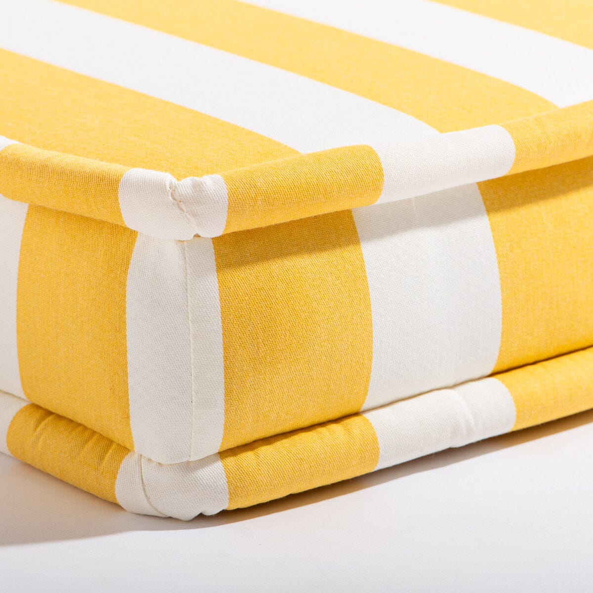 The Sun Lounger Slip Cover - Crew Mimosa Yellow Stripe - Image 6