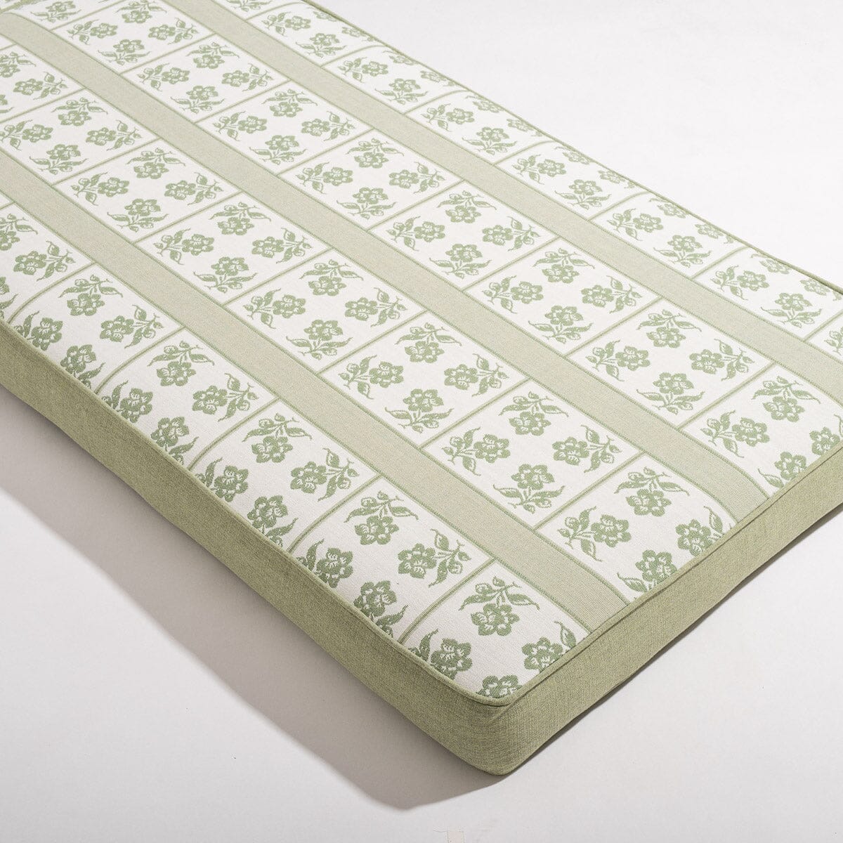 The Sun Lounger Slip Cover x Julia Berolzheimer in Jacquard Green - Image 3