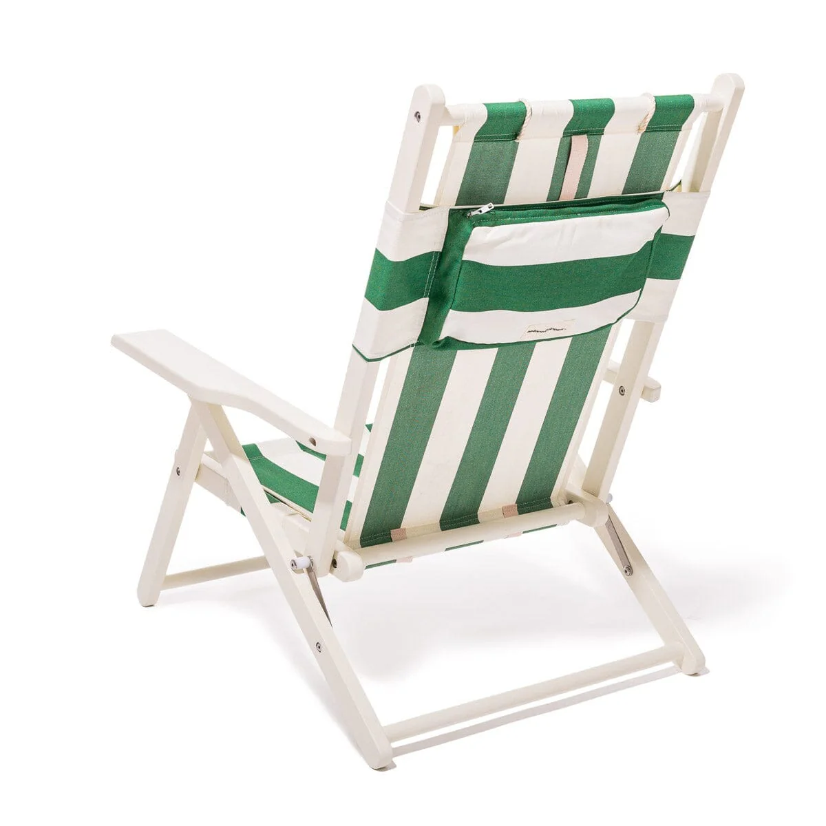 The Tommy Chair - Acacia White - Crew Canyon Green Stripe - Image 4