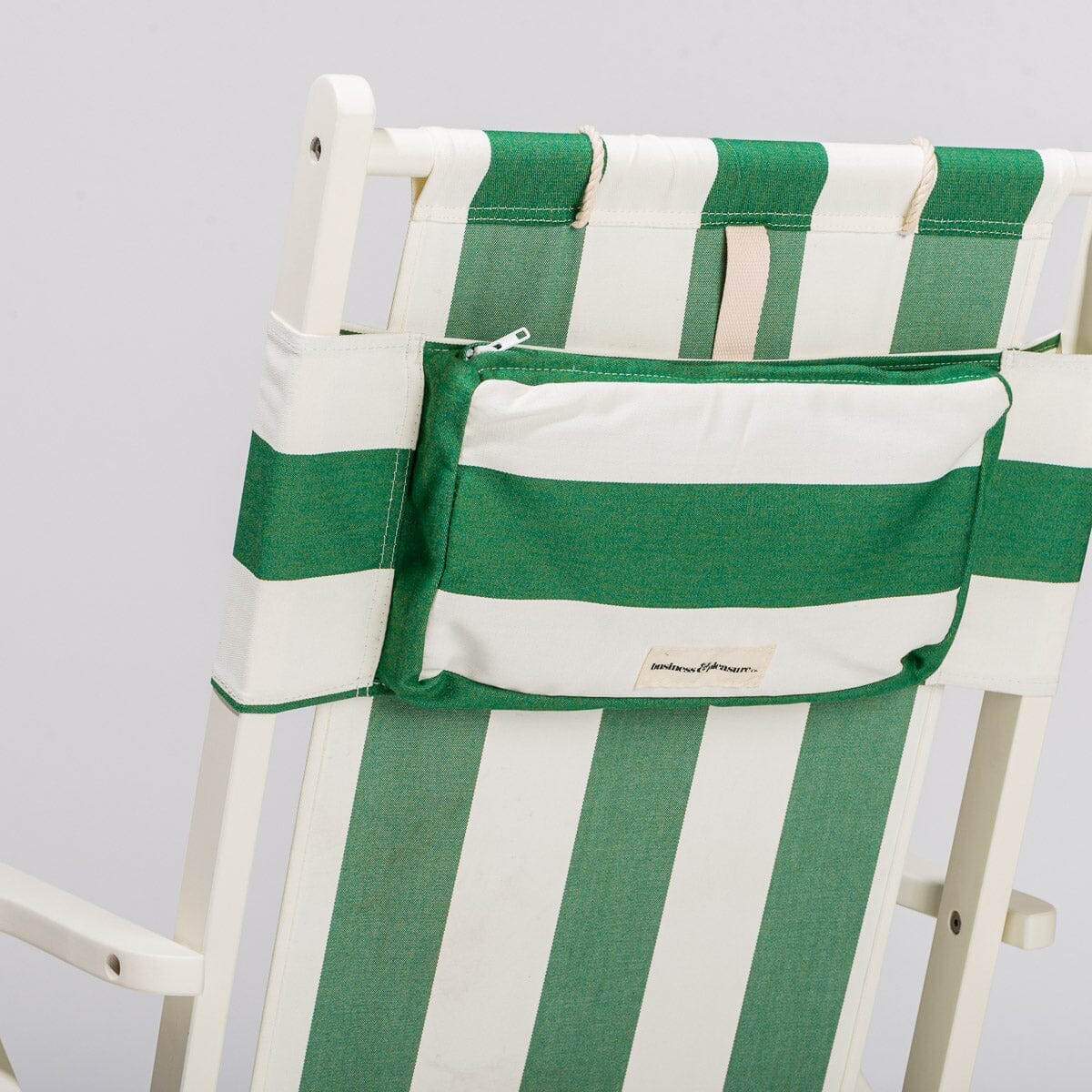 The Tommy Chair - Acacia White - Crew Canyon Green Stripe - Image 6