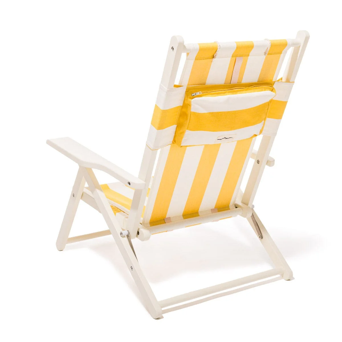 The Tommy Chair - Acacia White - Crew Mimosa Yellow Stripe - Image 4