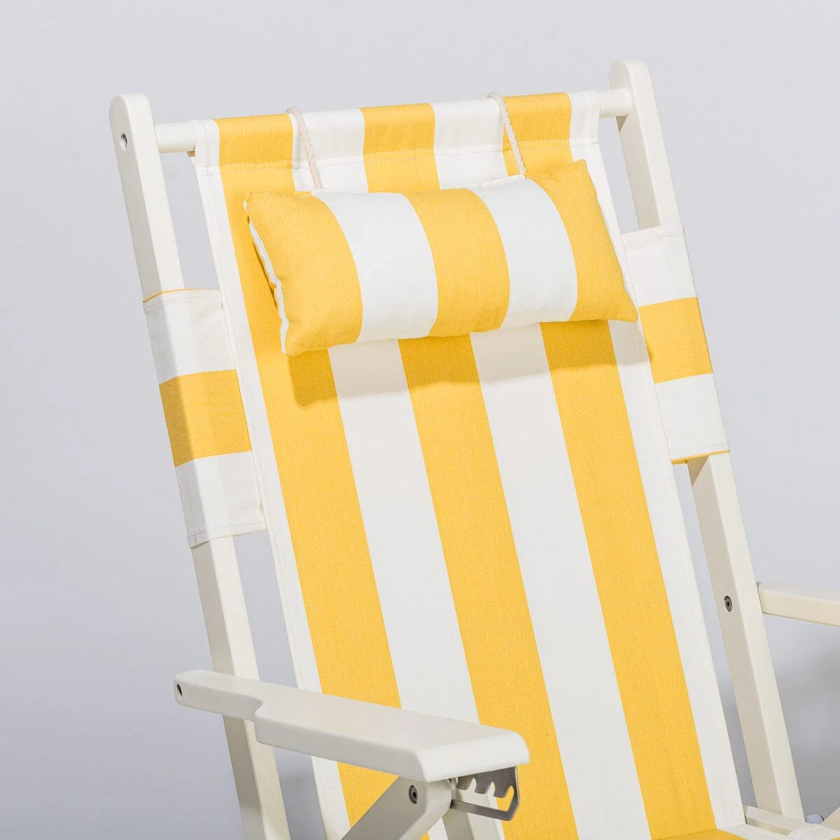 The Tommy Chair - Acacia White - Crew Mimosa Yellow Stripe - Image 5