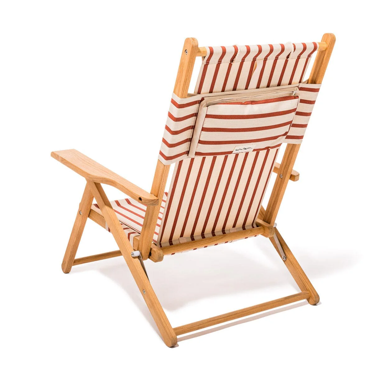 The Tommy Chair - Teak Natural - Monaco Le Sirenuse Stripe - Image 3