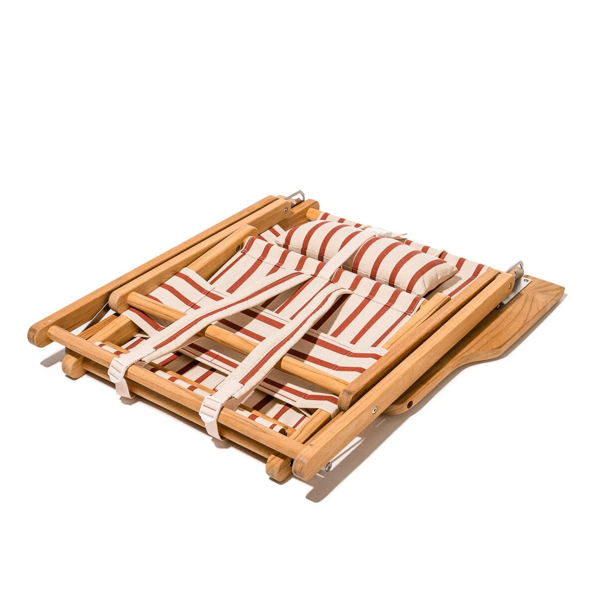 The Tommy Chair - Teak Natural - Monaco Le Sirenuse Stripe - Image 6
