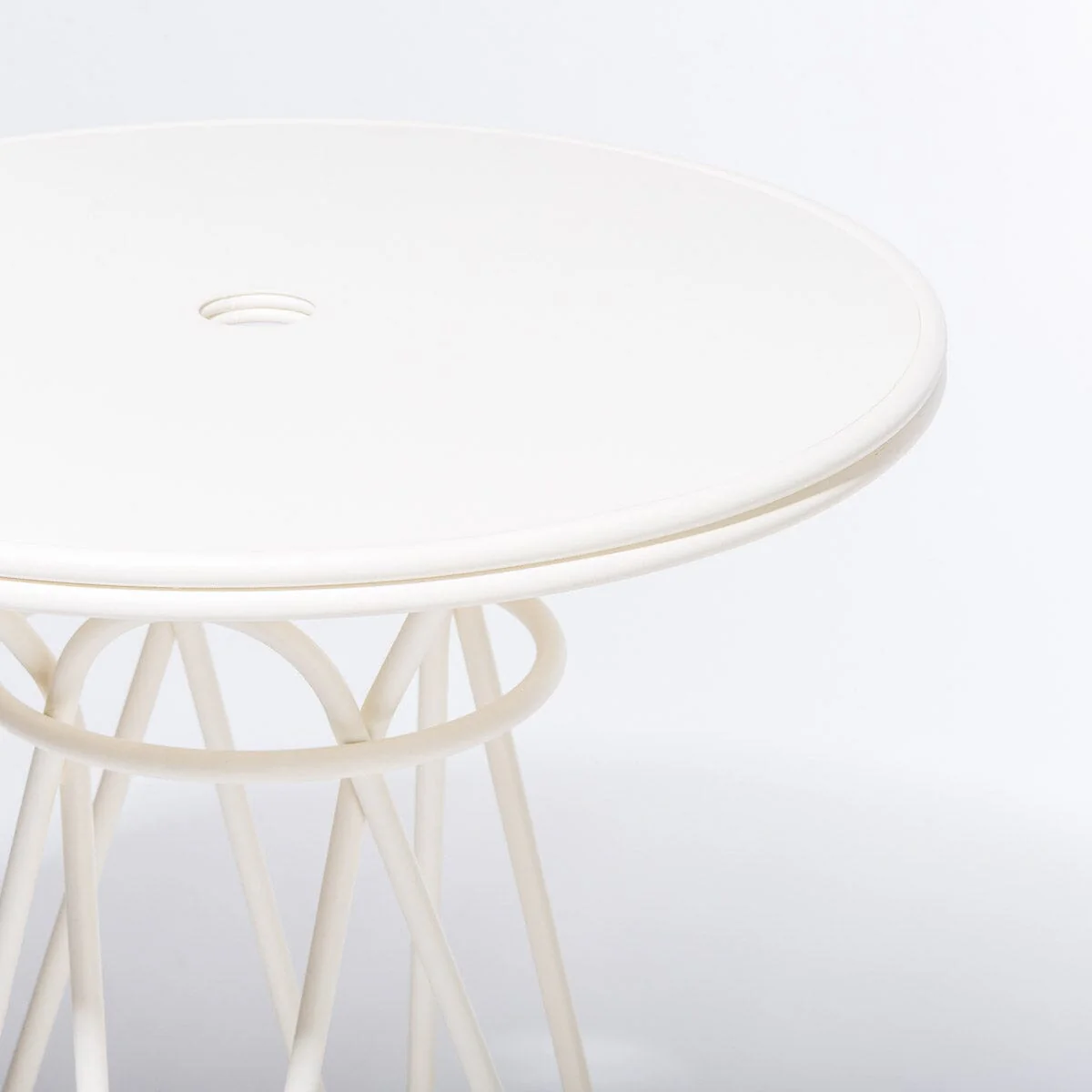 The Waterhouse Round Cafe Table - Antique White - Image 3