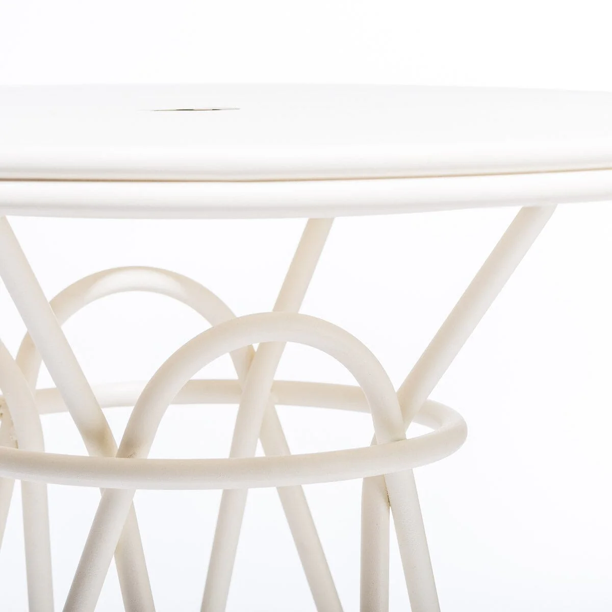 The Waterhouse Round Cafe Table - Antique White - Image 5