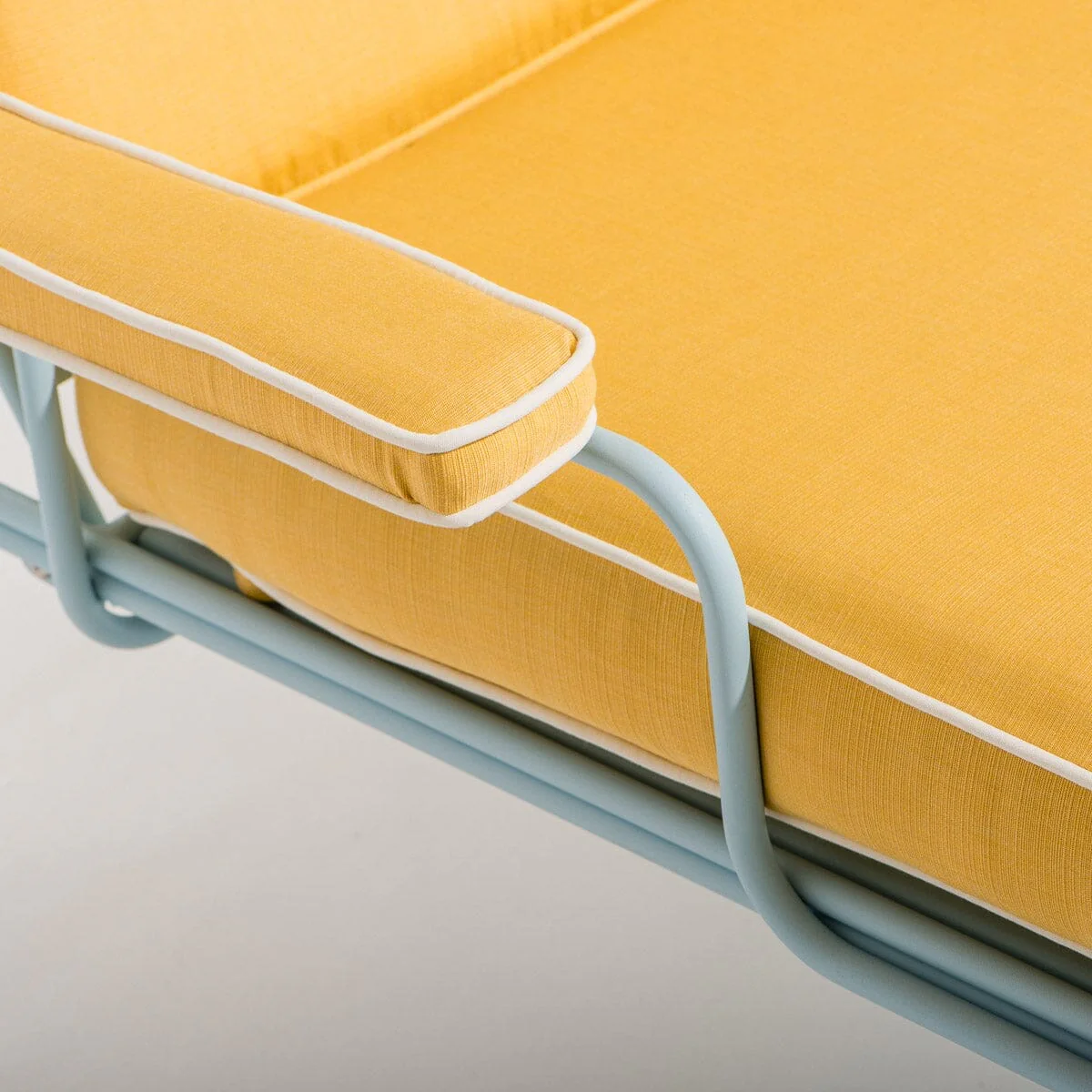 The Waterhouse Sun Lounger - Armrest Set - Sunbleached Yellow - Image 3