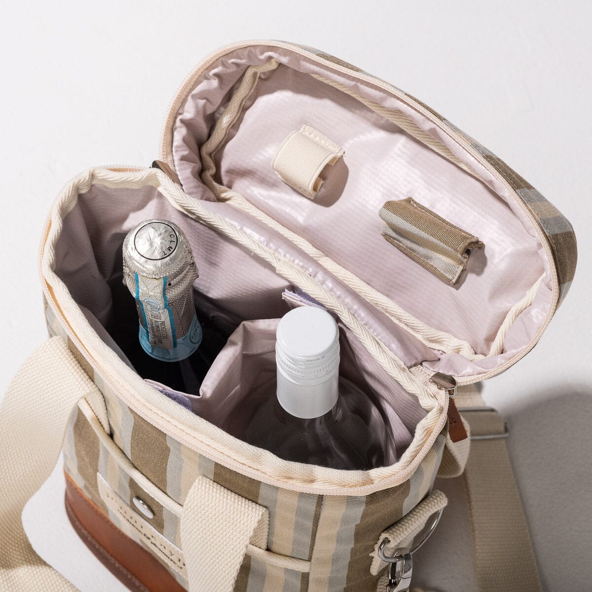 The Wine Cooler Tote Bag x Jenni Kayne | California Stripe - Image 3