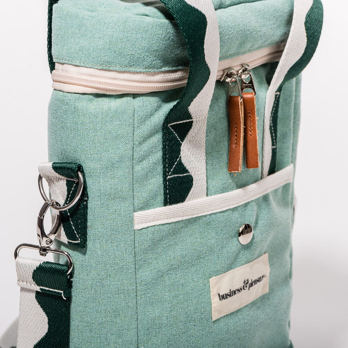 The Wine Cooler Tote Bag - Rivie Green - Image 2