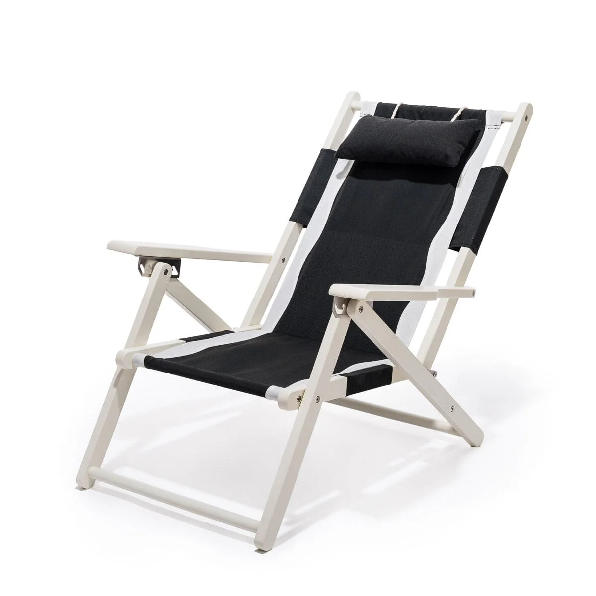 The Tommy Chair - White - Rivie Black - Image 8